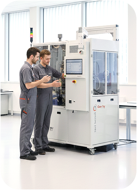 Banc d’essai - machine